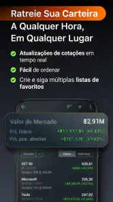 Investing.com Bolsa de Valores screenshot