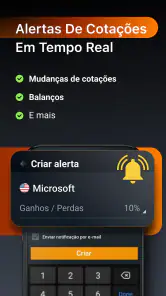 Investing.com Bolsa de Valores screenshot