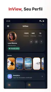 InView, Ver perfil screenshot
