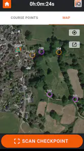 iOrienteering screenshot