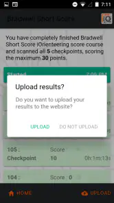 iOrienteering screenshot