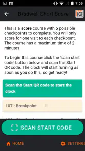 iOrienteering screenshot