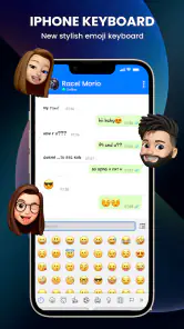 iPhone Keyboard screenshot