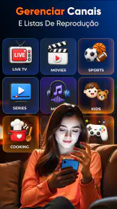 IPTV Player: TV ao Vivo M3U screenshot