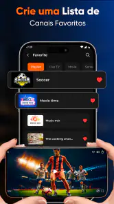 IPTV Player: TV ao Vivo M3U screenshot