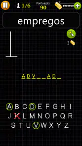 Jogo da Forca Jogo de palavras screenshot