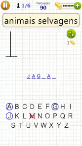 Jogo da Forca Jogo de palavras screenshot