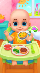 Jogo de cuidados com Baba screenshot