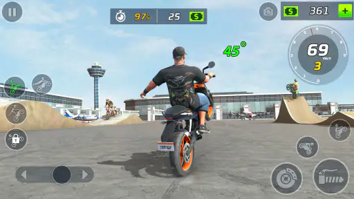Jogo de Empina Bike de Brasil screenshot