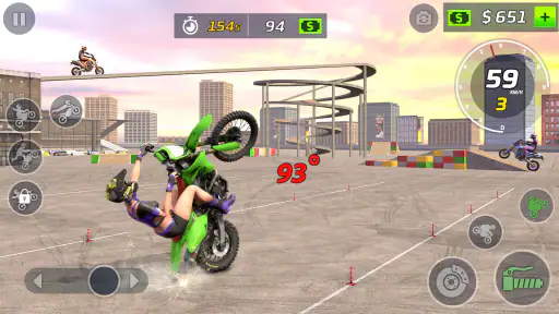 Jogo de Empina Bike de Brasil screenshot