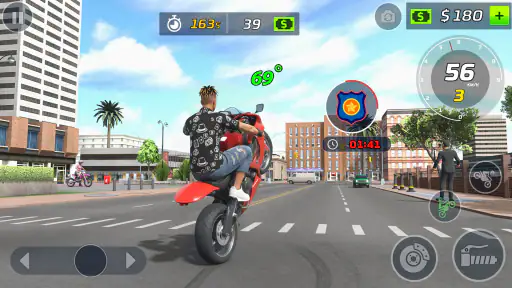 Jogo de Empina Bike de Brasil screenshot