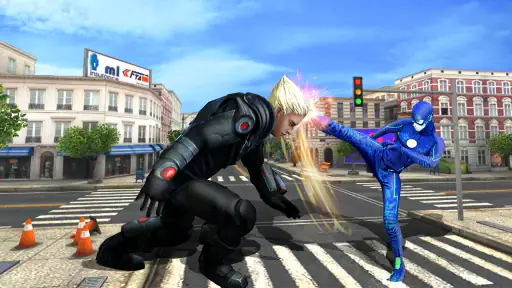 jogo de flash de super-heróis screenshot