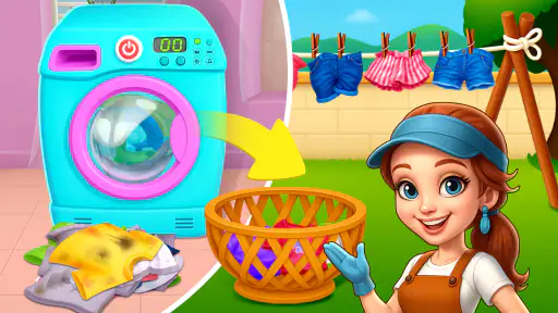 Jogo de limpeza da casa screenshot