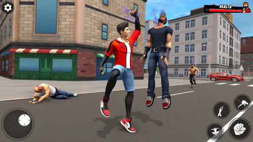 Jogo de luta de ação de aranha screenshot