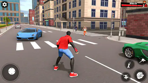 Jogo de luta de ação de aranha screenshot
