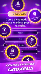 Jogo de perguntas e respostas screenshot