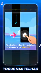 Jogo Musical Piano Magic Star screenshot