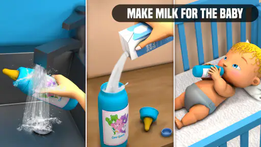 Jogo Simulador de Vida Mãe screenshot