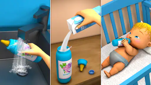 Jogo Simulador de Vida Mãe screenshot