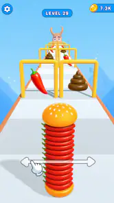 Jogos de cozinhar hambúrgueres screenshot
