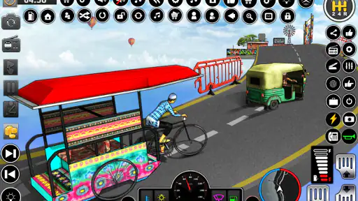 Jogos de dirigir riquixás de screenshot
