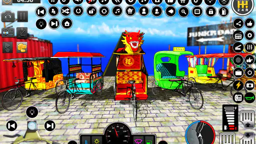 Jogos de dirigir riquixás de screenshot