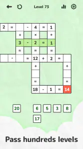 Jogos De Matemática Crossword screenshot