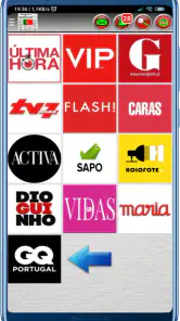 Jornais e Revistas screenshot