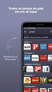Jornais Portugueses screenshot
