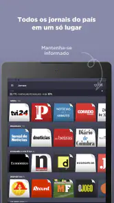 Jornais Portugueses screenshot