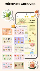 Journal: Agenda, Notas, PDFs screenshot