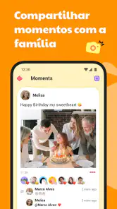 JusTalk Kids Messenger screenshot