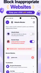 Kahf Kids Parental Control App screenshot