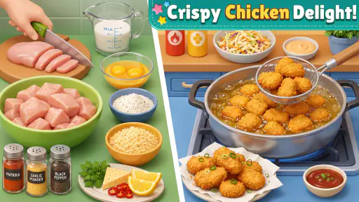 Kitchen Set Fun Cooking Time screenshot