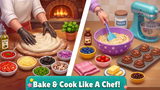Kitchen Set Fun Cooking Time screenshot