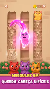 Kitty Sort: Twisted Tails screenshot