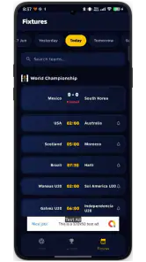 Kixaro Football Live screenshot