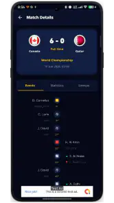 Kixaro Football Live screenshot