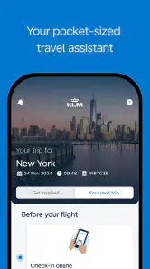 KLM - Reserve um voo screenshot