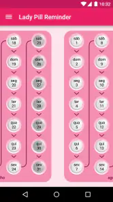 Lady Pill Reminder screenshot