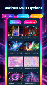 Led Keyboard - Neon Themes screenshot