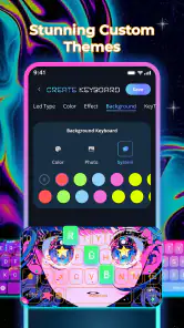 Led Keyboard - Neon Themes screenshot