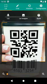 Leitor de código QR screenshot