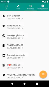 Leitor de código QR screenshot