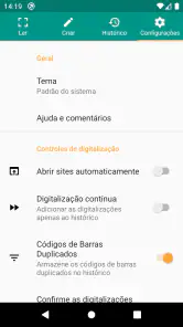 Leitor de código QR screenshot