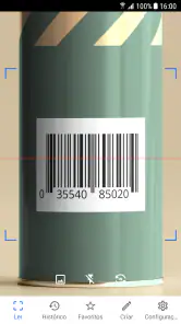 Leitor de código QR, de barras screenshot