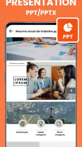 Leitor de documentos: PDF, DOC screenshot