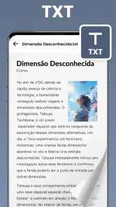 Leitor de documentos: PDF, DOC screenshot