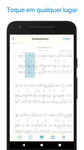 Leitor de partituras musicais screenshot