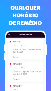 Lembrete de remédio screenshot